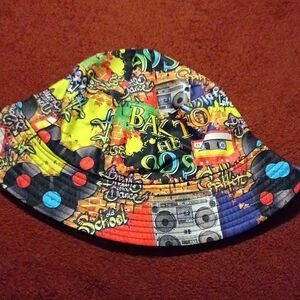 90's Themed Bucket Hat, OSFM
